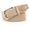 thumbnail image 4 of Braided Canvas Woven Elastic Stretch Belts for Men/Women/Junior with Multicolored, 4 of 7