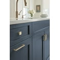 thumbnail image 3 of Amerock Monument 3-3/4 inch Center-to-Center Golden Champagne Cabinet Pull, 10 Pack, 3 of 6