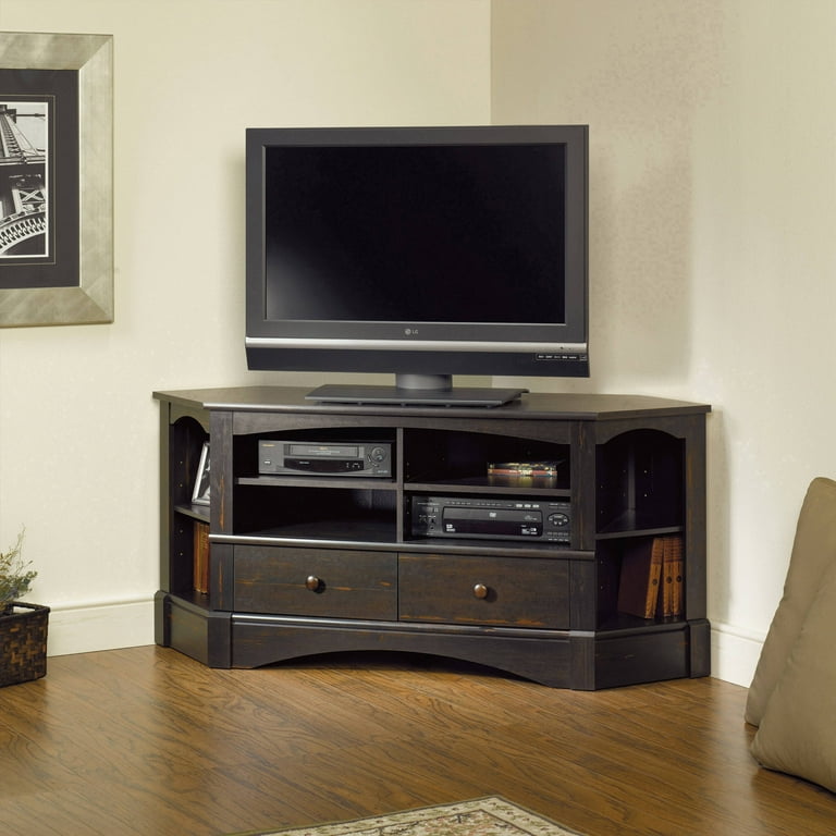 Sauder harbor view corner on sale entertainment credenza