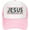 Pink, variant on Jesus Baseball Hat for Women Make America Godly Again Hiking Cap