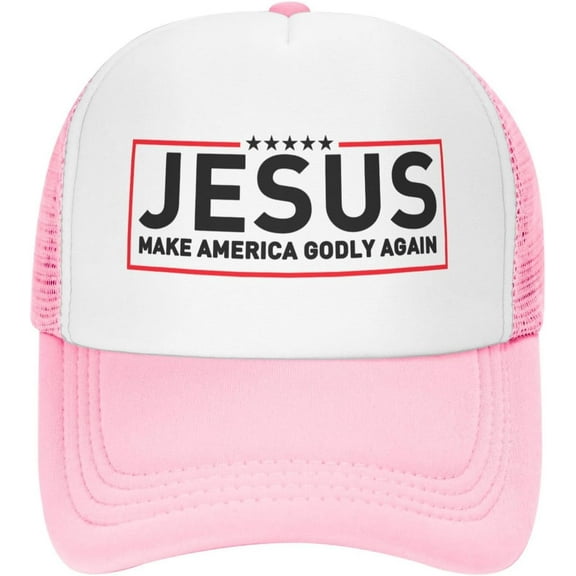 Jesus Baseball Hat for Women Make America Godly Again Hiking Cap