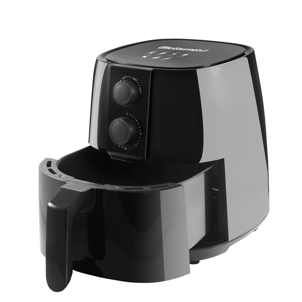 Elite Gourmet 4 Qt. Air Fryer (black) - Walmart.com - Walmart.com