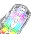 thumbnail image 3 of DQrwqpou Ratón Ordenador Inalámbrico Con Cable 2 4G Compatible Con 7 Botones (blanco), 3 of 9