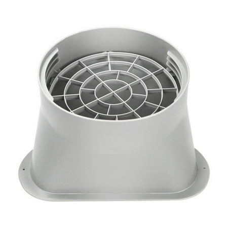 

Fovolat Exhaust Hose Connector|Portable Air Conditioner Window Adapter|Tube Connector with Dust Proof Net Air Hood Baffle Plate Mobile Air Conditioning Kit(Flat mouth)