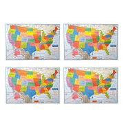 Kappa Books Publishers United States Wall Map 40 x 28 Poster Pieces
