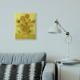 thumbnail image 2 of The Stupell Home Decor Collection Van Gogh Sunflowers Post Impressionist Painting Wood Wall Art, 2 of 6
