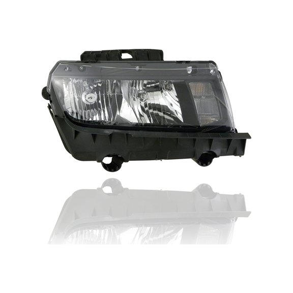 Headlight Assembly - Cooling Direct Fit/For GM2503391 14-15 Chevrolet Camaro-Coupe/Convertible - Right Hand - Passenger, Halogen, NSF Fits select: 2014-2015 CHEVROLET CAMARO LT