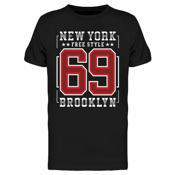 New York Free Style T-Shirt Men -Image by Shutterstock, Male Medium