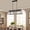 Gray, variant on 5-Light Farmhouse Matte Black Chandelier Industrial Pendant Lighting for Kitchen Island for Dining Room, Living Room