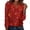 Red #060, variant on Womens Sequin Tops Fashion Casual Blouses Sparkly V Neck Shirts Holiday Party Shimmer Long Sleeve Dressy Top Dark Gray S
