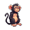 thumbnail image 3 of cartoon Monkey Stickers Stickers, Waterproof Monkey Stickers Sticker for Water Bottle Laptop Phone Cases Planner Skateboard Luggage Helmet Party Favor Decor, Ideal for Adults Teens Teacher Rewards, 3 of 9