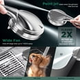 thumbnail image 4 of FETERVIC Bathtub Faucet with Sprayer, Slip-on Tub Spout, High Pressure Handheld Shower Head 10 Spray Settings with Diverter, 4 of 12