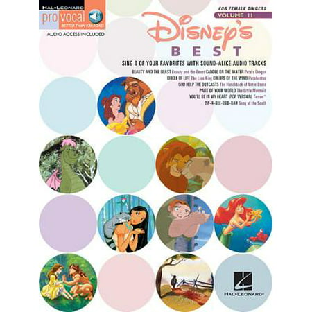 Disney's Best : Pro Vocal Women's Edition Volume (Best Vocal Plugins For Pro Tools 10)