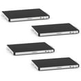 thumbnail image 1 of Costway 4 PCS Electric Warming Tray Tempered Glass Food Warmer with Adjustable Temperature, 1 of 10
