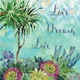 thumbnail image 3 of Gango Home Decor Tropical Succulent Inspiration I & II by Paul Brent (Ready to Hang); Two 12x12in Hand-Stretched Canvases, 3 of 5