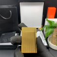 thumbnail image 3 of Uinagy Gatsby Wheat Grain Gold Single Fire Model + Black Box Gift Box Lighter, 3 of 8