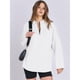 thumbnail image 4 of Sudadera con Capucha Oversize para Mujer, con Cremallera de un Cuarto, Estilo Túnica, Ideal para Otoño e Invierno Ropa y Elegante XXL, 4 of 10