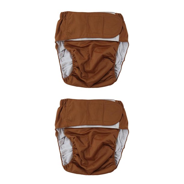Jumpingount Reusable Adult Cloth Diapers Pants Washable One Size Aid Incontinence Type1