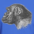 thumbnail image 3 of CafePress - Chimp Profile Dark T Shirt - Men's Classic Graphic Cotton T-Shirt, 3 of 4