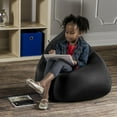 thumbnail image 2 of Jaxx Bean Bags Jaxx Nimbus Spandex Bean Bag Chair for Kids Orange, 2 of 5