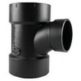 thumbnail image 1 of ABS/DWV Sanitary Pipe Tee, 2 x 2 x 1-1/2 In. - ABS 00401 1000HA, 1 of 4