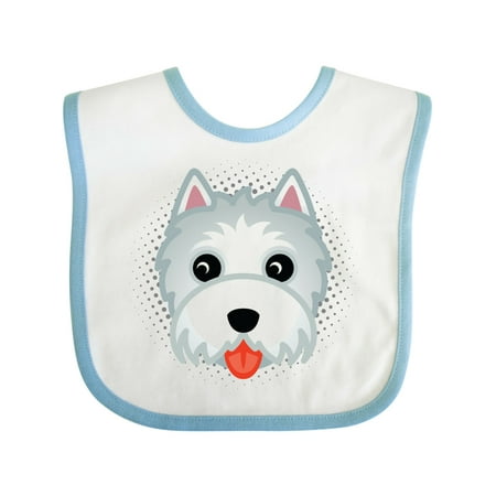 

Inktastic West Highland Terrier Dog Lover Gift Baby Boy or Baby Girl Bib