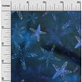 thumbnail image 2 of oneOone Rayon Blue Fabric Sea Sewing Craft Projects Fabric Prints By Yard 56 Inch Wide, 2 of 4