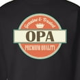 thumbnail image 3 of Inktastic Genuine Opa Adult Sweatshirt, 3 of 4
