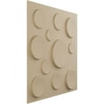 thumbnail image 2 of Ekena Millwork 19 5/8"W x 19 5/8"H Cosmo EnduraWall Decorative 3D Wall Panel, UltraCover Satin Smokey Beige (Covers 2.67 Sq. Ft.), 2 of 6