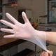 thumbnail image 1 of Guantes desechables transparentes de PVC (paquete de 100) - Grado alimenticio, sin polvo ni látex - Para cocinar, hornear, limpiar y tatuar - Elásticos, duraderos y con textura, 1 of 7