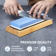 thumbnail image 3 of Juego de piedras abrasivas Whetstone 400/1000 Grit ZSHNYUKX, 3 of 7