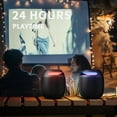 thumbnail image 3 of Memorex XBoom Portable Bluetooth Speaker | 24 Hour Battery Life | Waterproof IP67 | 360 Degree Deep Bass | True Wireless Stereo Pairing | 7 LED Mood Light Modes | Built in Mic for Hands-Free Calling, 3 of 9