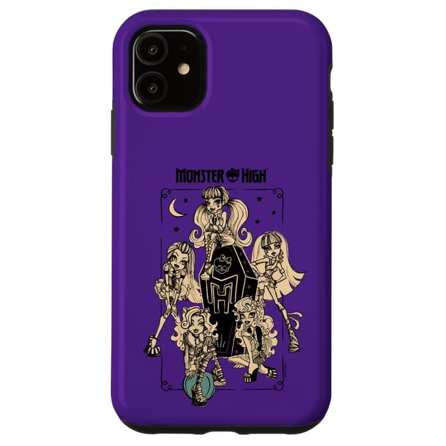 Funda para iPhone 11 Monster High Estudiante