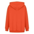 thumbnail image 3 of Sudadera con capucha para mujer, con estampado de Halloween, cuello redondo, manga larga, blusa holgada, blusa de poliéster para hombre, 3 of 6