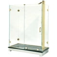 thumbnail image 2 of CRL ESS1BR Polished Brass Essence Series Basic Sliding Door Kit, 2 of 3