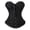 Black, variant on Women Gothic Pattern Party Clubwear Corset Bustiers Beige 6XL