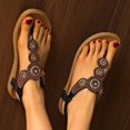 thumbnail image 5 of MKLEKYY Sandalias de Playa para Mujer Sandalias de Cuero de Moda de Verano para Mujer, Transpirables, Cómodas, Sin Zapatos, 5 of 5