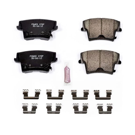 Rear Brake Pad Set - Compatible with 2005 - 2022 Chrysler 300 2006 2007 2008 2009 2010 2011 2012 2013 2014 2015 2016 2017 2018 2019 2020 2021
