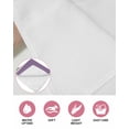thumbnail image 6 of Purple Black Kitchen Dish Towels for Drying Dishes Set of 4, Farmhouse Striped Modern Abstract Art Waffle Weave Microfiber Hand Tea Bathroom Towels Quick Dry & Absorbent Towel 15.7x23.6, 6 of 7