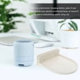thumbnail image 3 of WEUVEB White Plastic Speaker Brackets Stand for Wall Mount Keeps Electronics Safe, 3 of 7