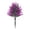 Purple, variant on DAMAI Spring Artificial Fern Ground Stakes Faux Greenery Plants, Realistic Weather-Resistant Fake Bush with Low Maintenance Design, Garden Yard Patio Decor for Flower Bed Pathways Lawn