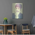 thumbnail image 4 of Luxe Metal Art 'Frank Zappa' by Giuseppe Cristiano, Metal Wall Art, 24"x36", 4 of 9