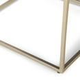 thumbnail image 3 of Home Square 2-Piece Modern 18" Metal Accent Side Table Set in White and Gold, 3 of 9