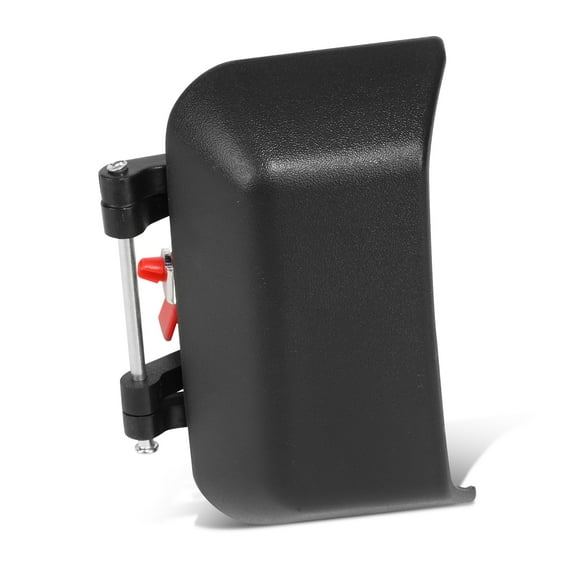 DNA Motoring OEM-DHO-00751 For 2007-2017 Jeep Compass Patriot Rear Left Door Pull Handle Black Textured