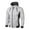 White, variant on TFEOQRY Men's Casual Hooded Jacket Autumn Solid Color Zipper Outwear with Pockets Long Sleeve Hooded Overcoat White