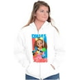 thumbnail image 4 of XOMG POP Band Dallas Cartoon Fan Women Plus Size Zipper Hoodie Brisco Brands 2X, 4 of 5