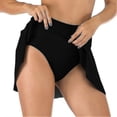 thumbnail image 1 of Women's Swim Skirt High Waist Ruffle Swim Skirt Bikini Swim Trunks Split Swimsuit, 1 of 1