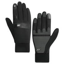 Japceit USB Heated Motorcycle Gloves, Touchscreen Winter Riding Gloves with Windproof Design, Rechargeable Warm Gloves for Outdoor Activities