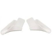 JR Products (749-PW-A) Polar White 3" Extended Rain Gutter Spout