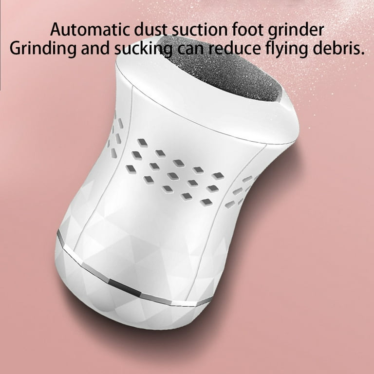 White Electric Foot Grinder, Foot Callus Remover, Dead Skin